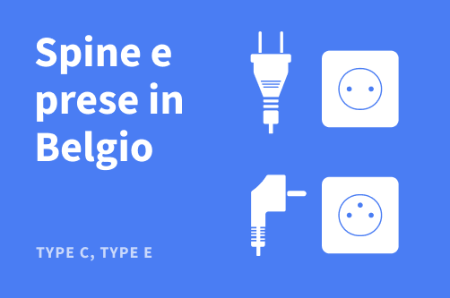 Spine e prese usate in Belgio
