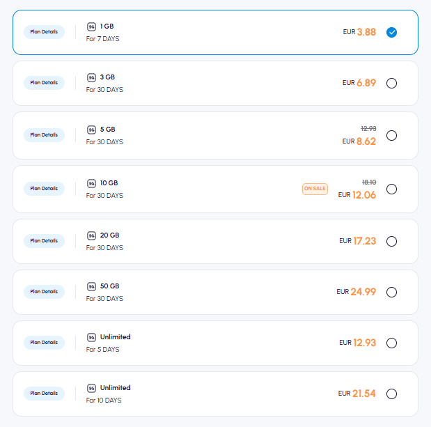 eSIM do Turcji od Nomad – stabilne łącze 4G i korzystne ceny