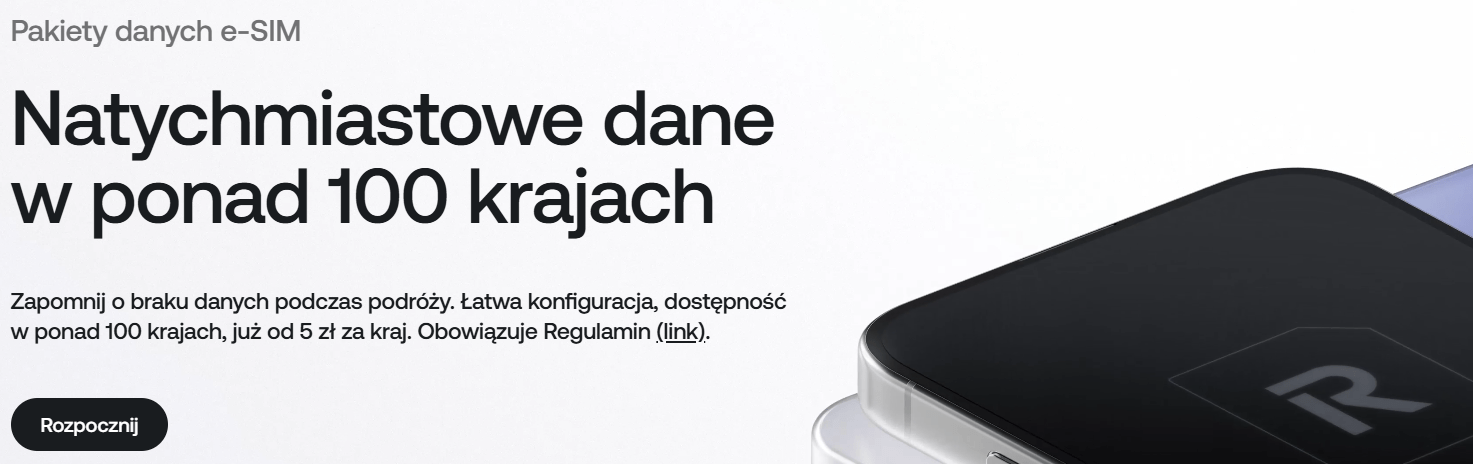 Revolut eSIM – natychmiastowe dane mobilne w ponad 100 krajach