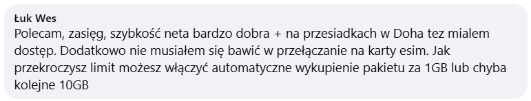 Opinia o roamingu Orange – zasięg, prędkość internetu i dostęp podczas przesiadek w Doha