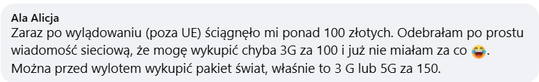 Opinia o kosztach roamingu Play poza UE i pakietach swiat