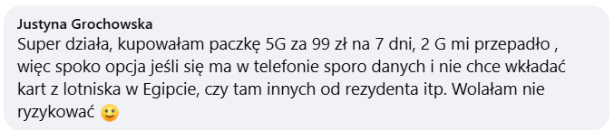 opinia o roaming T-mobile w Egipcie 1