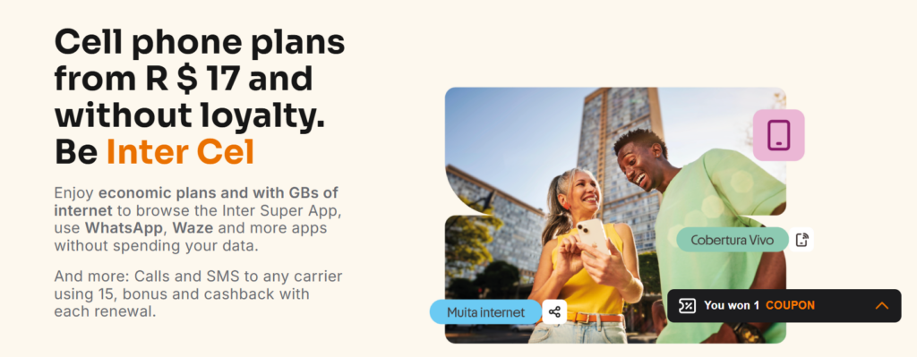 Inter Cel - pakiety komórkowe i karta SIM w Brazylii