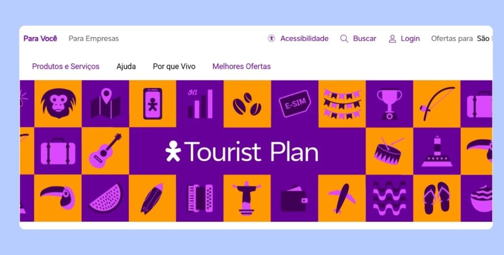 Vivo Tourist Plan - oferta karty SIM dla turystów w Brazylii