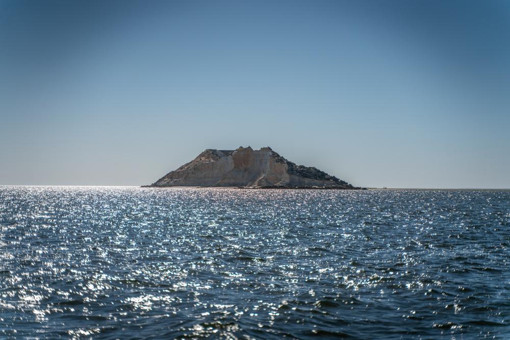 Laguna w Dakhli na Saharze Zachodniej