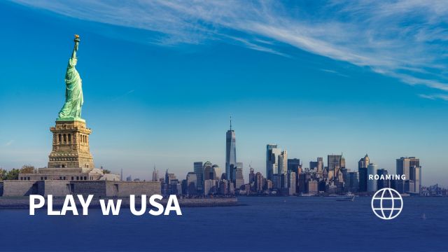 Roaming Play w USA - ceny internetu i połączeń w 2026