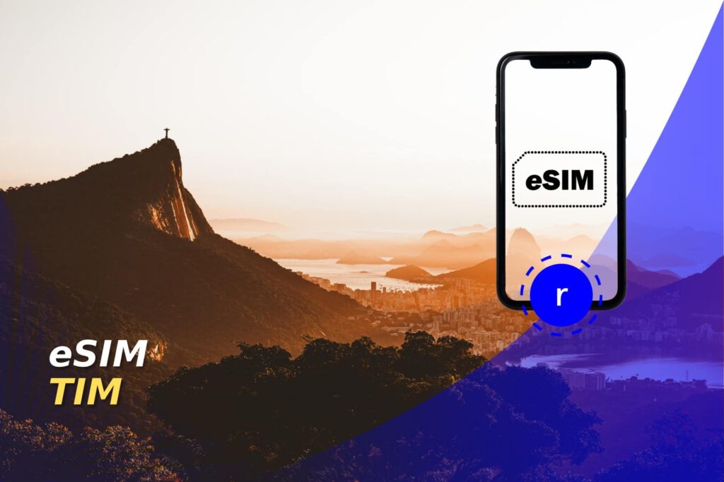 eSIM TIM, Brasil, dados, internet