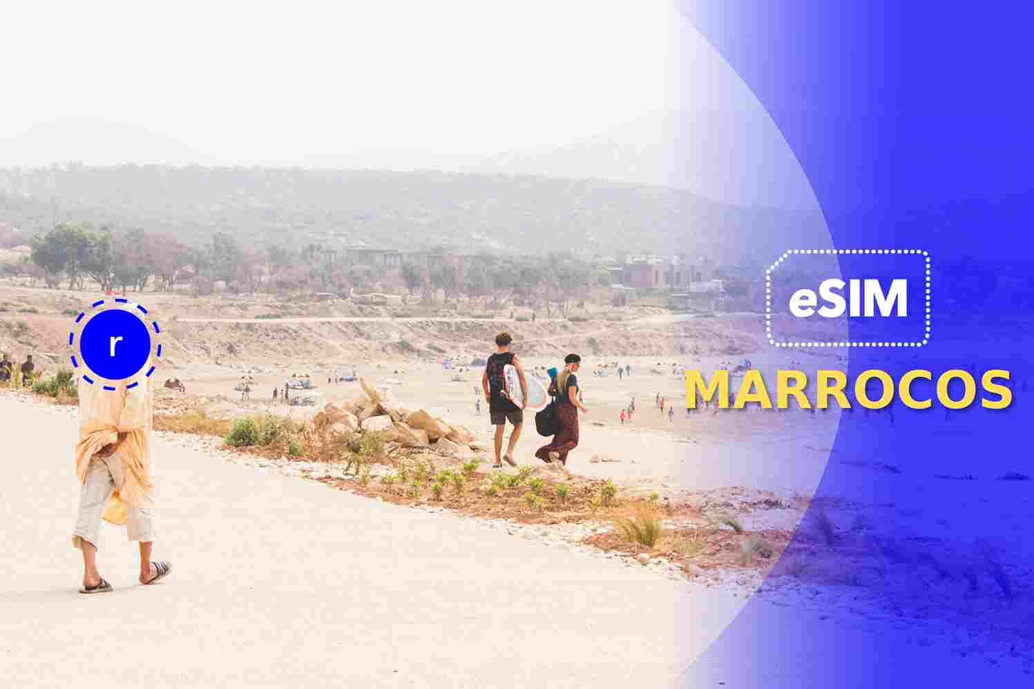 eSIM Marrocos, Internet em Marrocos, cartão SIM Marrocos