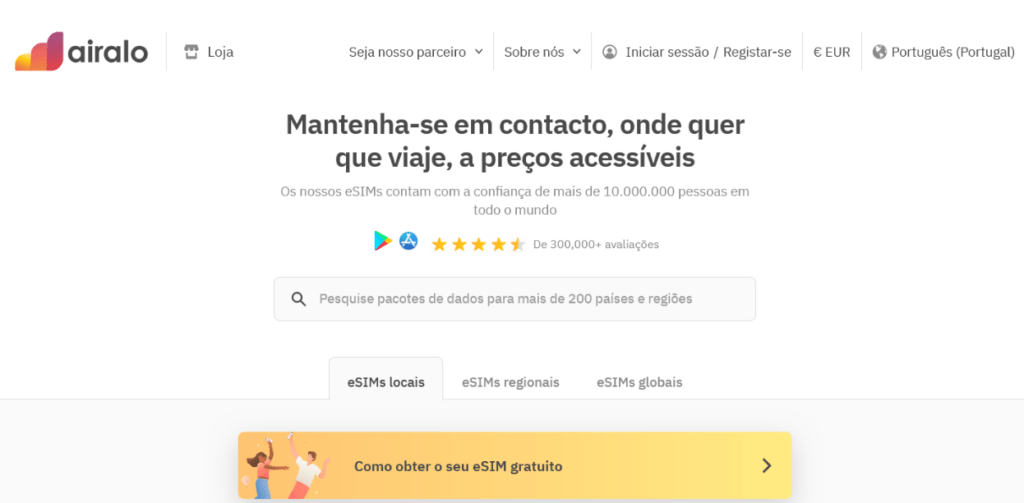 Fornecedor de eSIM para Aruba – Airalo