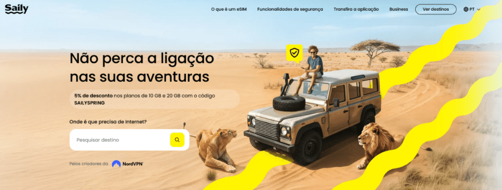 Fornecedor de eSIM para a Suíça – Saily