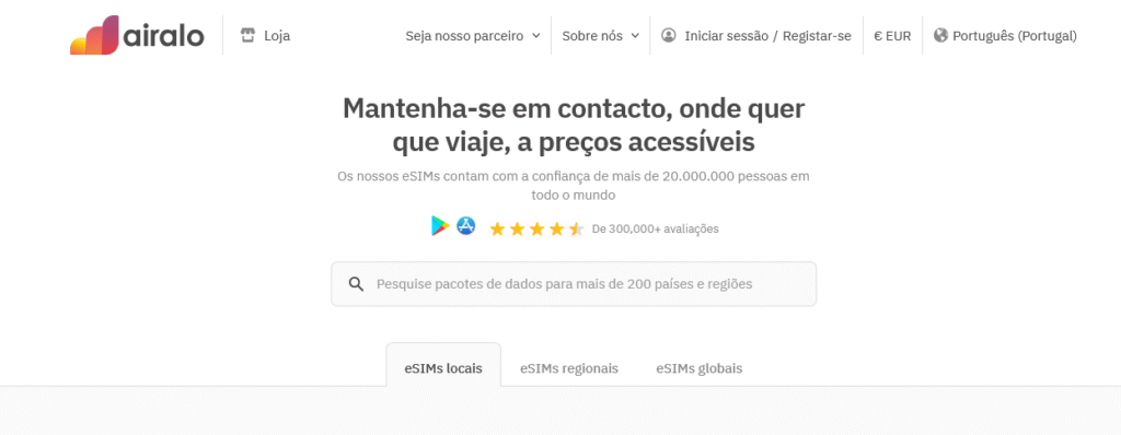 Airalo eSIM na Áustria