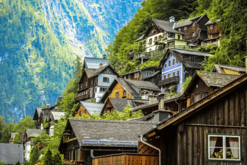 Alpes austríacos cobertos de neve – melhor altura para ir à Áustria