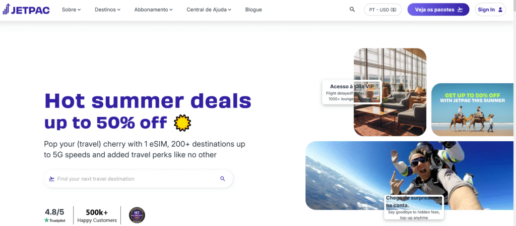 Jetpac eSIM Portugal