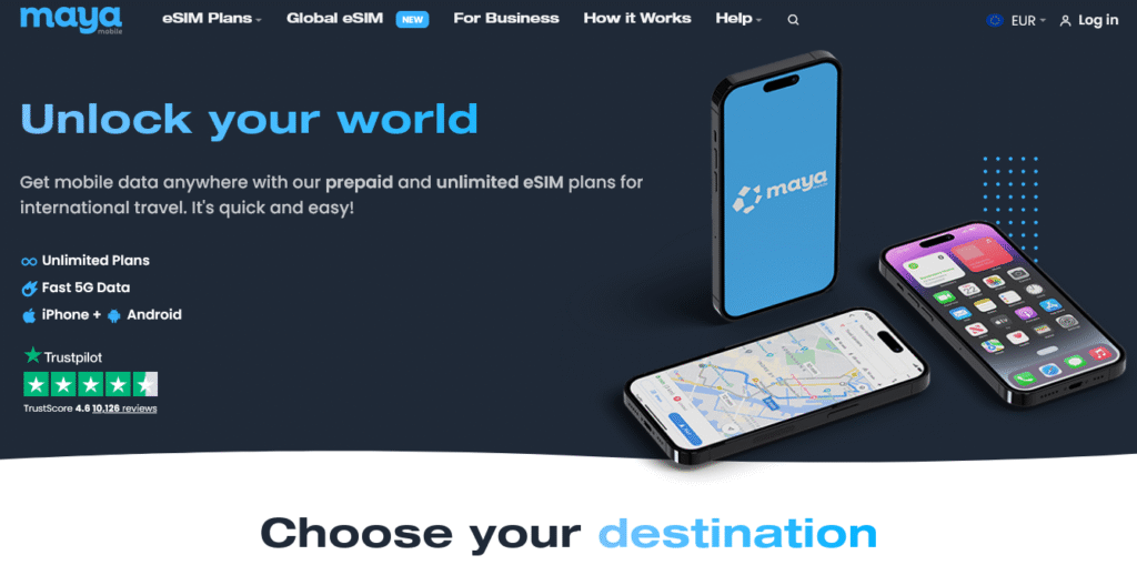Maya Mobile eSIM Jamaica