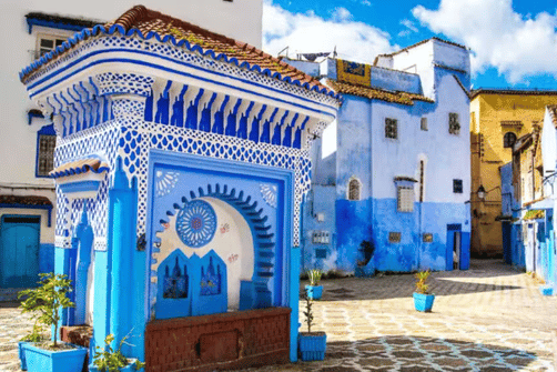 melhor altura para ir a Marrocos – ruas coloridas e arquitetura tradicional