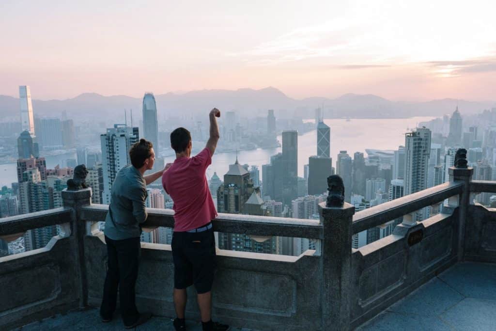 Victoria Peak, Hong Kong.