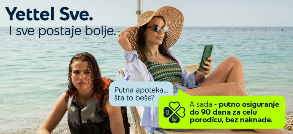 yettel homepage, sim card for serbia