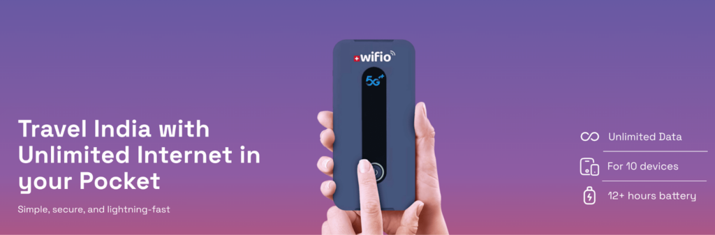 wifio, best pocket wifi india