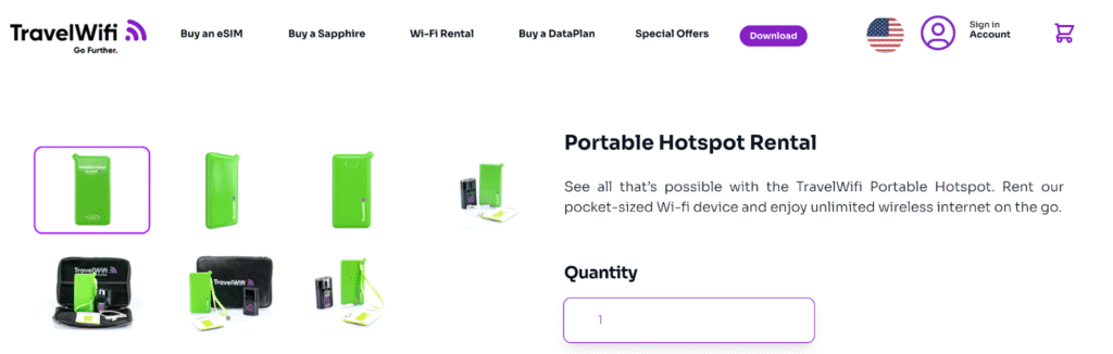 travelers pocket wifi for portugal