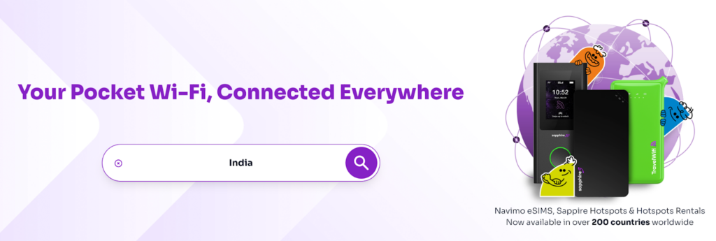 travelwifi, best pocket wifi india