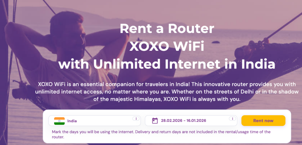 xoxo, best pocket wifi india