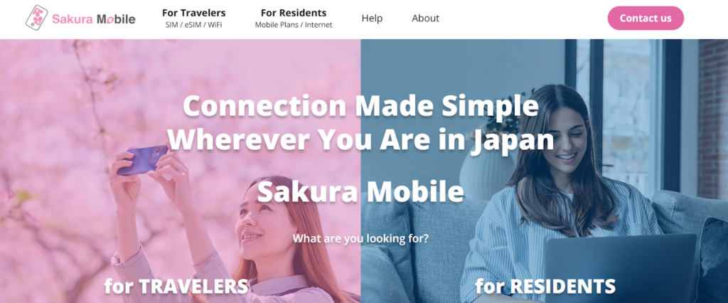 sakura mobile, pocket wifi tokyo