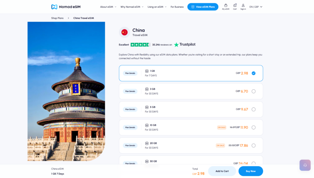 pocket wifi shanghai alternative: nomad esim