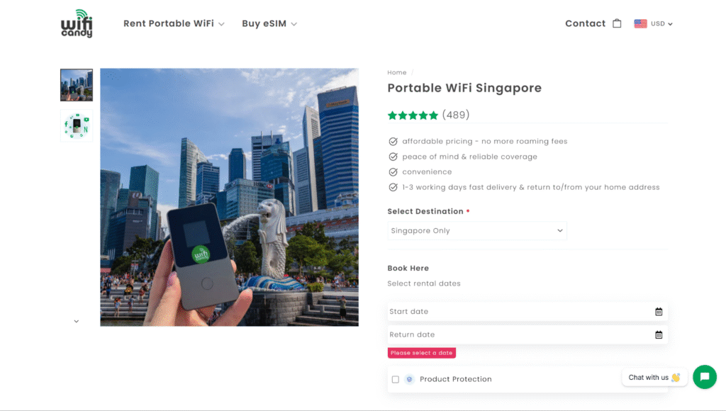 wifi candy, pocket wifi singapore