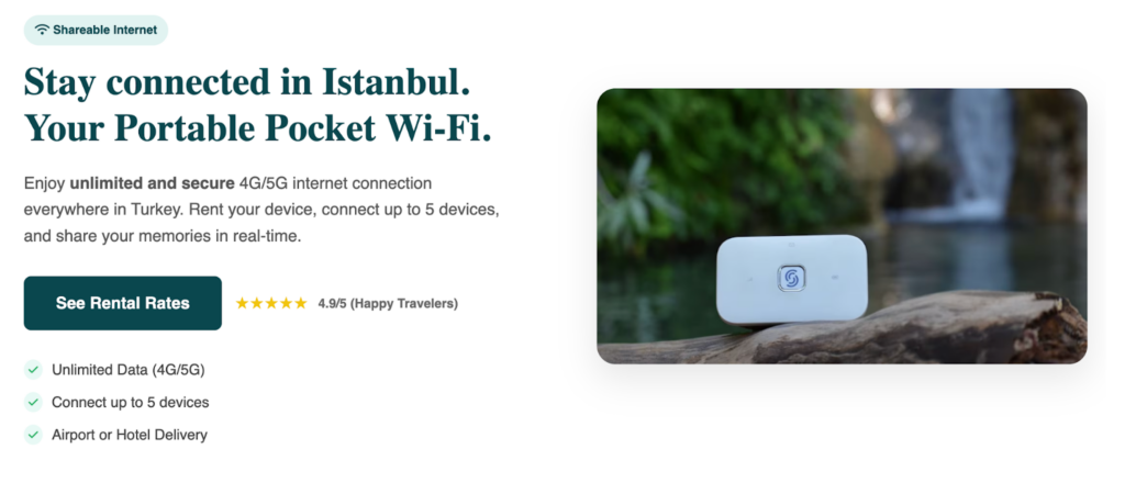 explorervia, pocket wifi provider