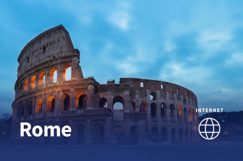 how to get internet in rome hero