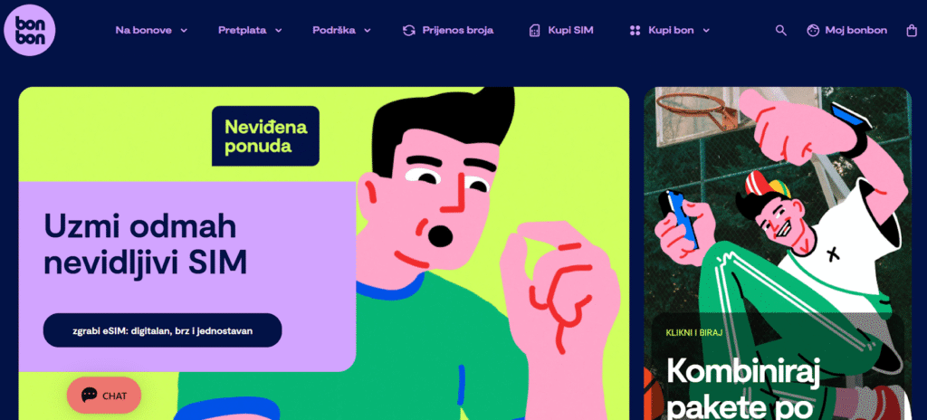 best sim card croatia, bonbon