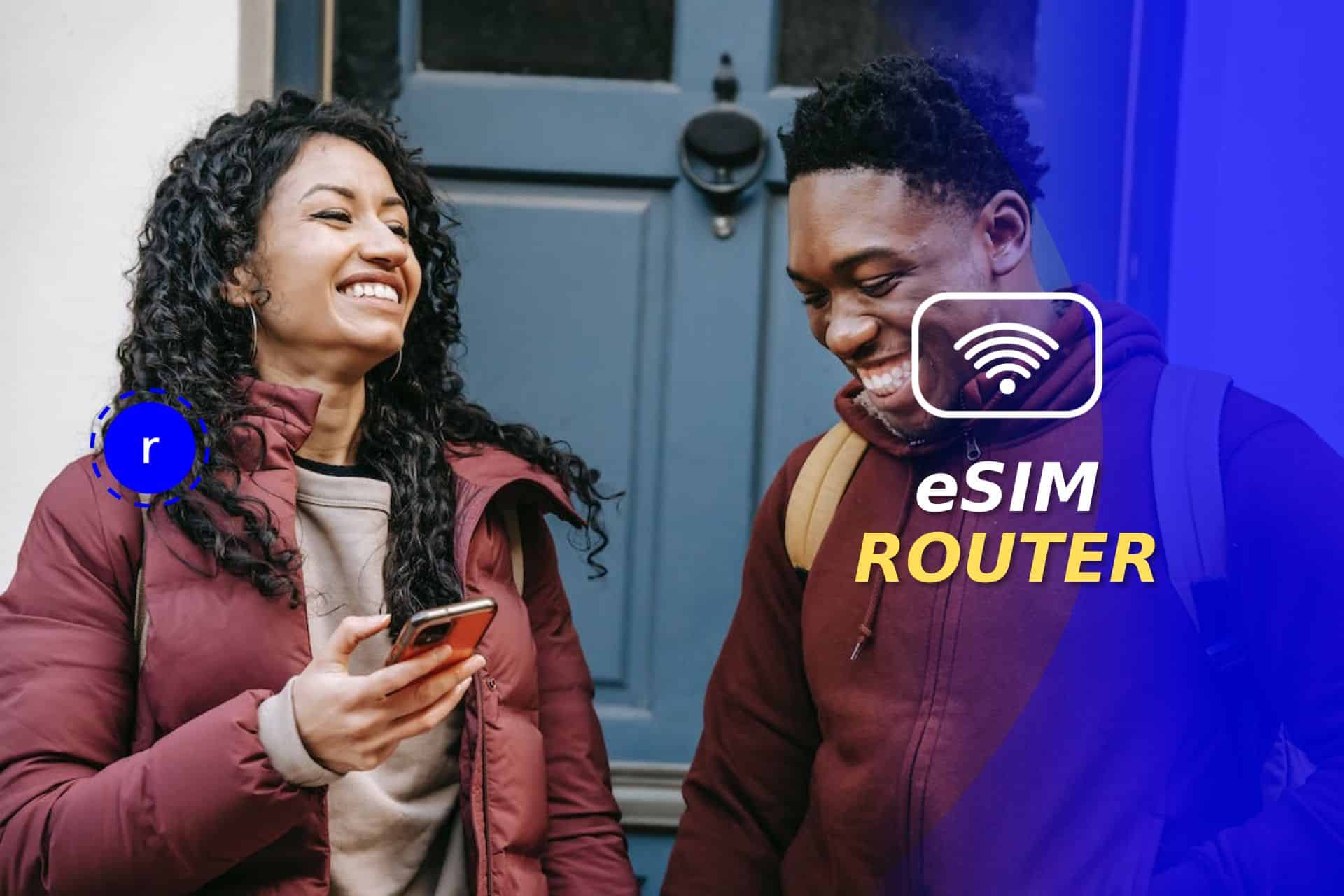 eSIM Routers for traveling abroad - MyRoami