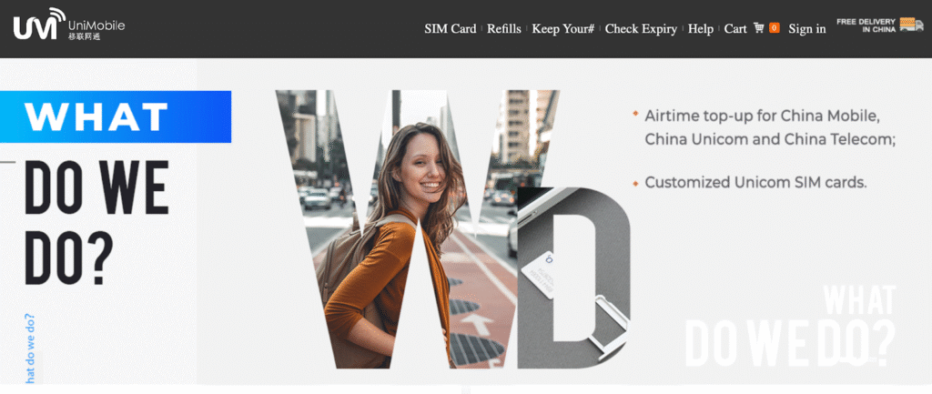 china unicorn, best sim card china