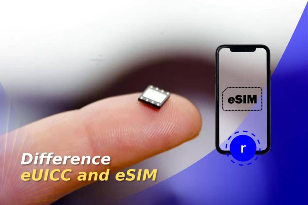 difference euicc esim