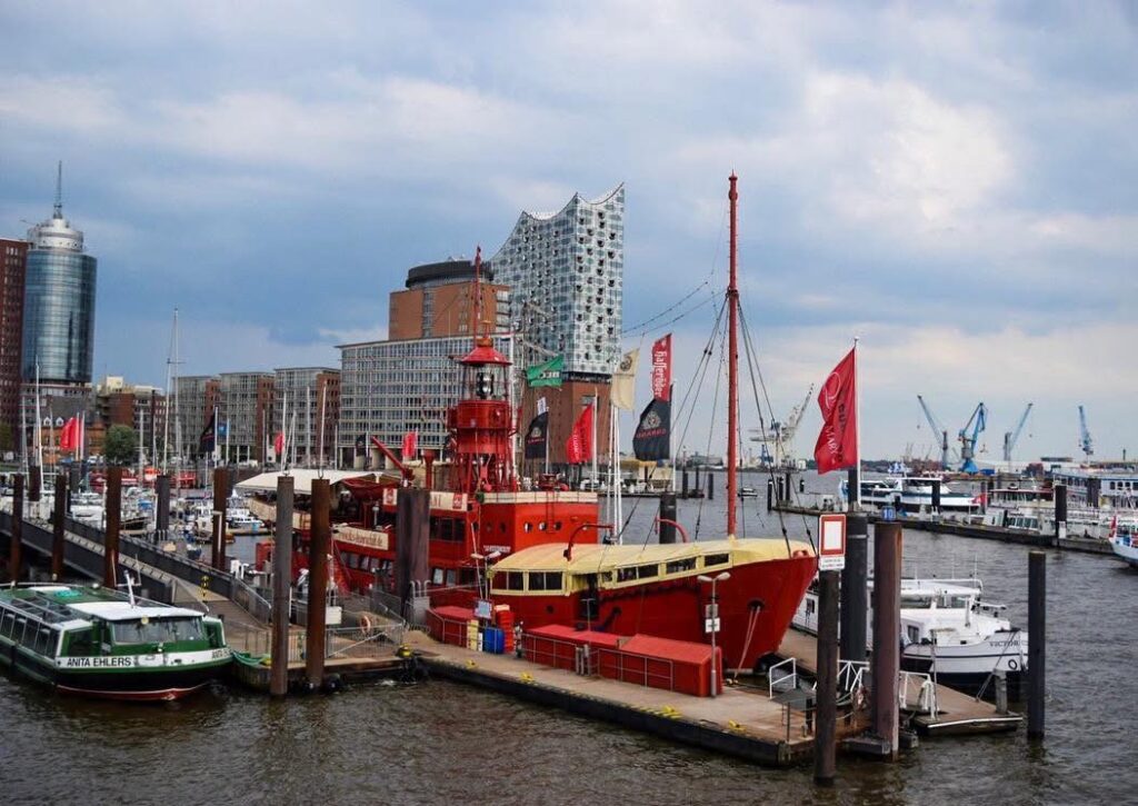 Hamburg harbor