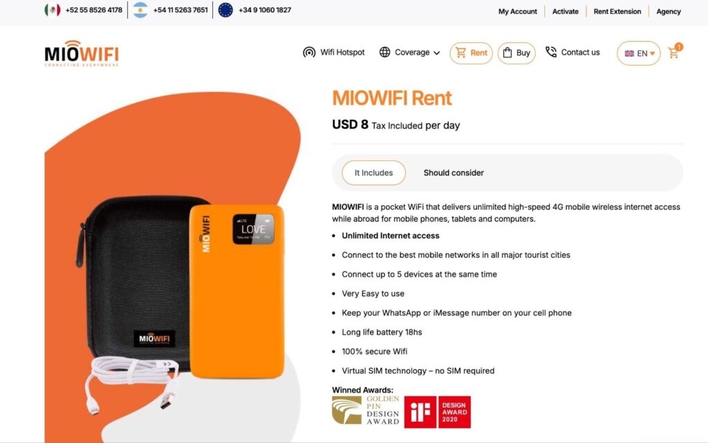 miowifi pocket wifi at sydney airport
