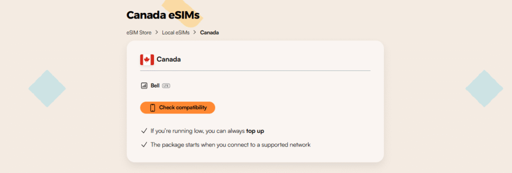 airalo esim as canada pocket wifi alternative