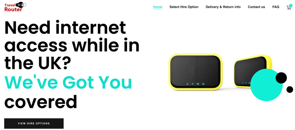 travel router, pocket wifi at london airport