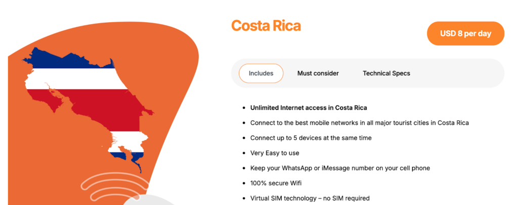 miowifi, pocket wifi costa rica