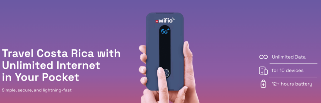 wifio, pocket wifi costa rica