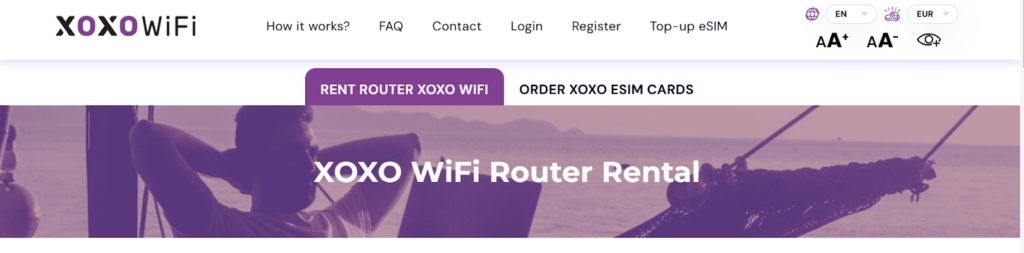 xoxo wifi pocket wifi amsterdam airport