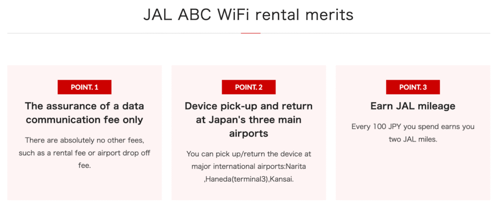 jal abc pocket wifi at haneda airport