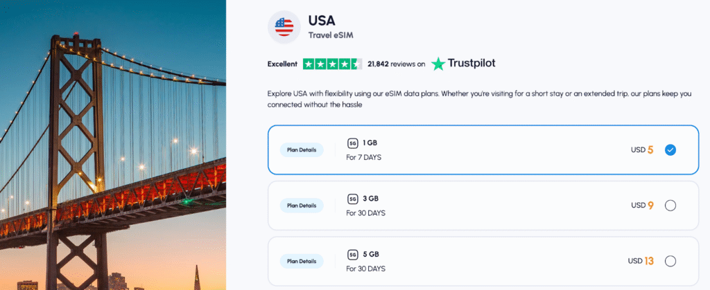nomad esim card for new york