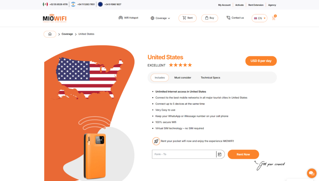 miowifi, pocket wifi new york option