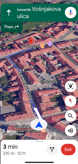 alosim esim google maps rerouting