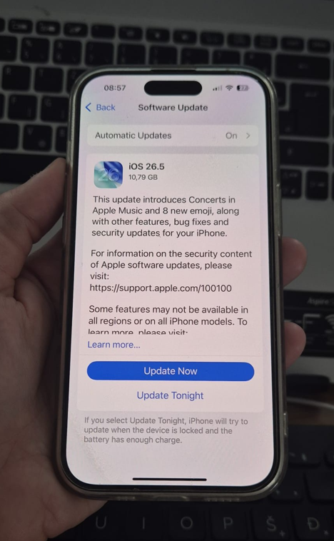 updates installation