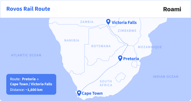 rovos rail route