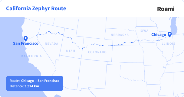 california zephyr route