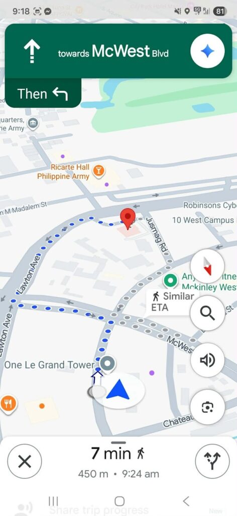 navigation test for truely esim