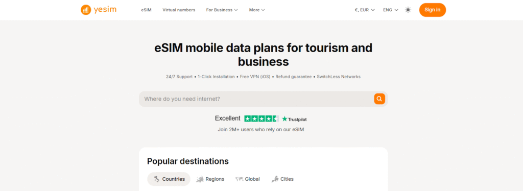best esim kazakhstan provider: yesim
